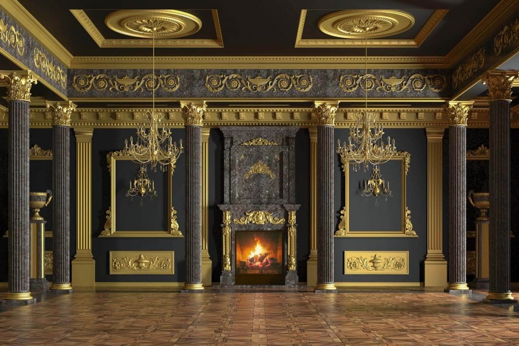 A Palace Interior